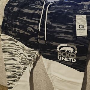 Ecko Unltd camo Sweatpants Sz L